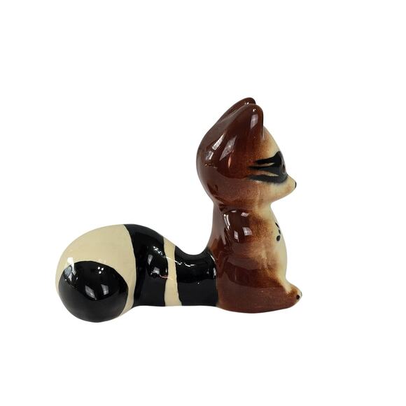 Robert Simmons Fluffy Tailed Bandit Raccoon California Pottery Vintage - Picture 6 of 10